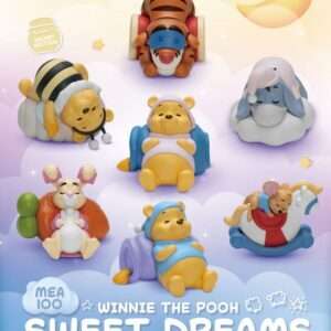Winnie The Pooh Mini Uova Attack Blind Box Figures Sweet Dreams 6 Cm Beast Kingdom Toys