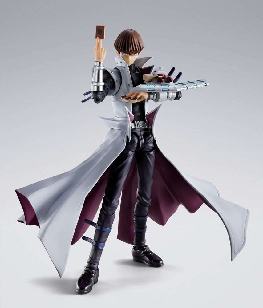 Yu-gi-oh! S.h.figuarts Action Figura Seto Kaiba 16 Cm Bandai Tamashii Nations
