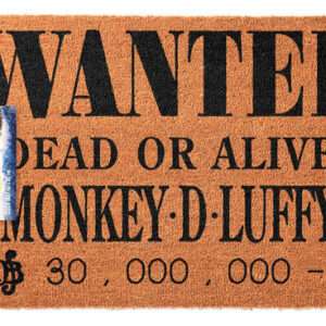 ZERBINO ONE PIECE WANTED DEAD OR ALIVE MONKEY D.LUFFY ANIME ONE PIECE - GADGET