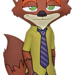 Zootopia 3d Foam Magnet Nick Wilde Con Figure Int.