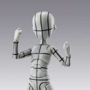 Body-kun Ken Sugimori Edition Wireframe(gray) Shf Action Figura Bandai