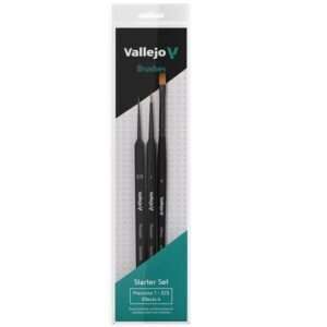 BRUSH STARTER SET SYNTHETIC SET B03990 Colori Vallejo