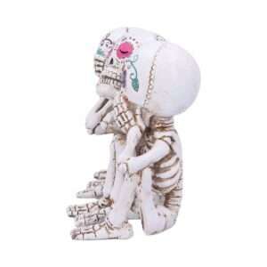 CALAVERAS SKELETON THREE WISE FIGURINE Figura Nemesis Now