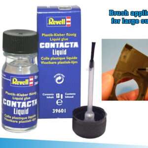 Contacta Liquid Con Brush Plastica Glue Accessori Per Modellismo Model Car