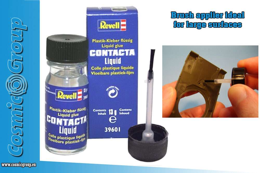 Contacta Liquid Con Brush Plastica Glue Accessori Per Modellismo Model Car