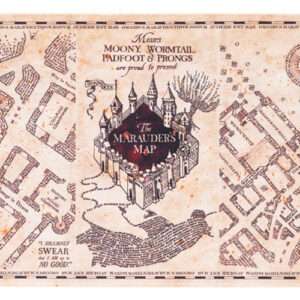 Harry Potter Mappa del Malandrino Tappetino Mouse XL Gruppo Erik