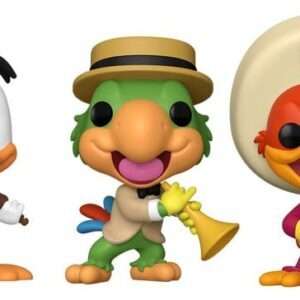 Disney POP! Vinyl Figure 3-Pack The Three Caballeros 9 Cm Funko