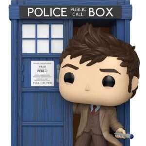 Doctor Who POP! Rides Deluxe Vinyl Tenth Doctor With TARDIS 9 Cm Funko