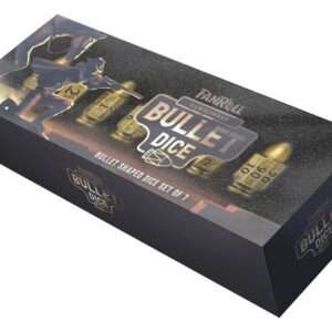 FanRoll Resin Bullet Poly Dice Set Gunslinger (7) FanRoll