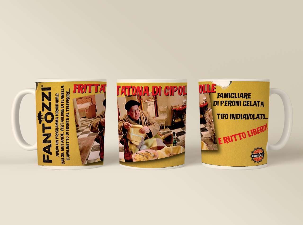Fantozzi Tazza Di Ceramica Frittatona Alla Cipolla Infinite Statue