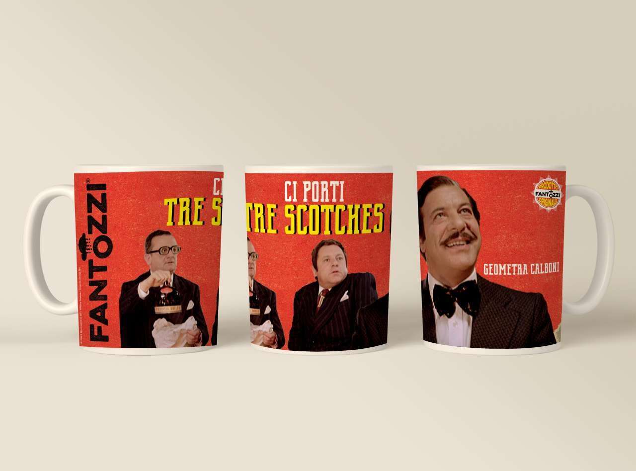 Fantozzi Tazza Di Ceramica The Scotches Infinite Statue