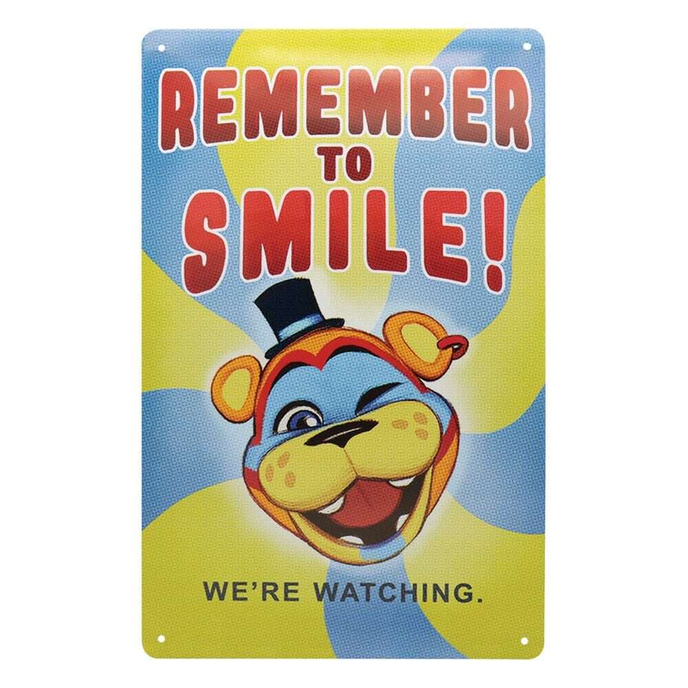 Five Nights At Freddy´s Tin Sign FaNaTtik