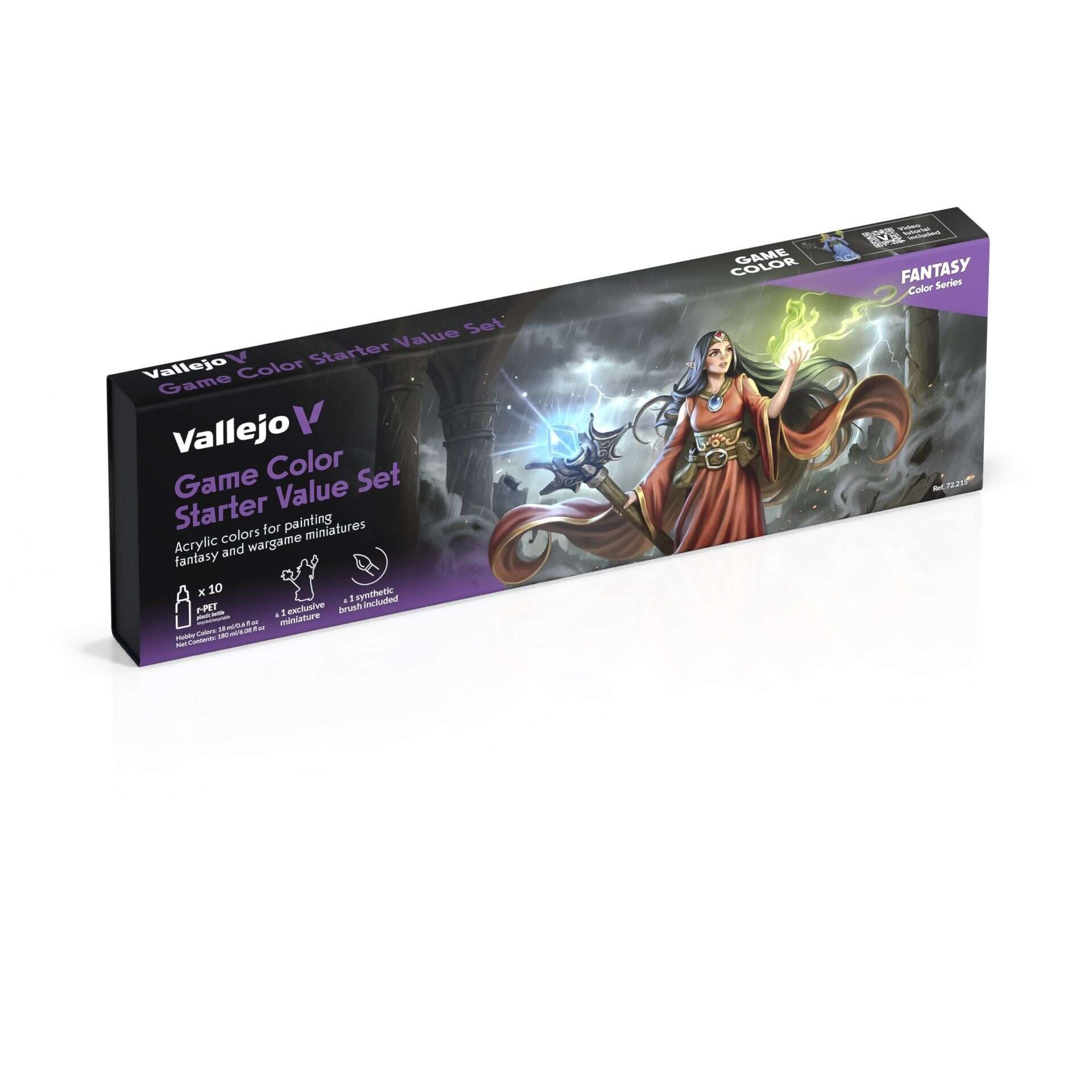 GAME COLOR STARTER VALUE SET Colori VALLEJO