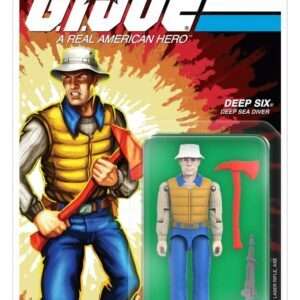 G.I. Joe (Comic) ReAction+ Action Figure Wave 09 Deep Six Super7