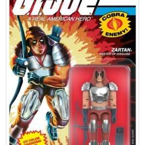 G.I. Joe (Comic) ReAction+ Action Figure Wave 09 Zartan Super7