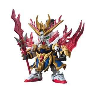 Gundam Super Deformed SD Model Kit Sangoku Soketsuden Zhang Fei Gundam God 7 Cm Bandai