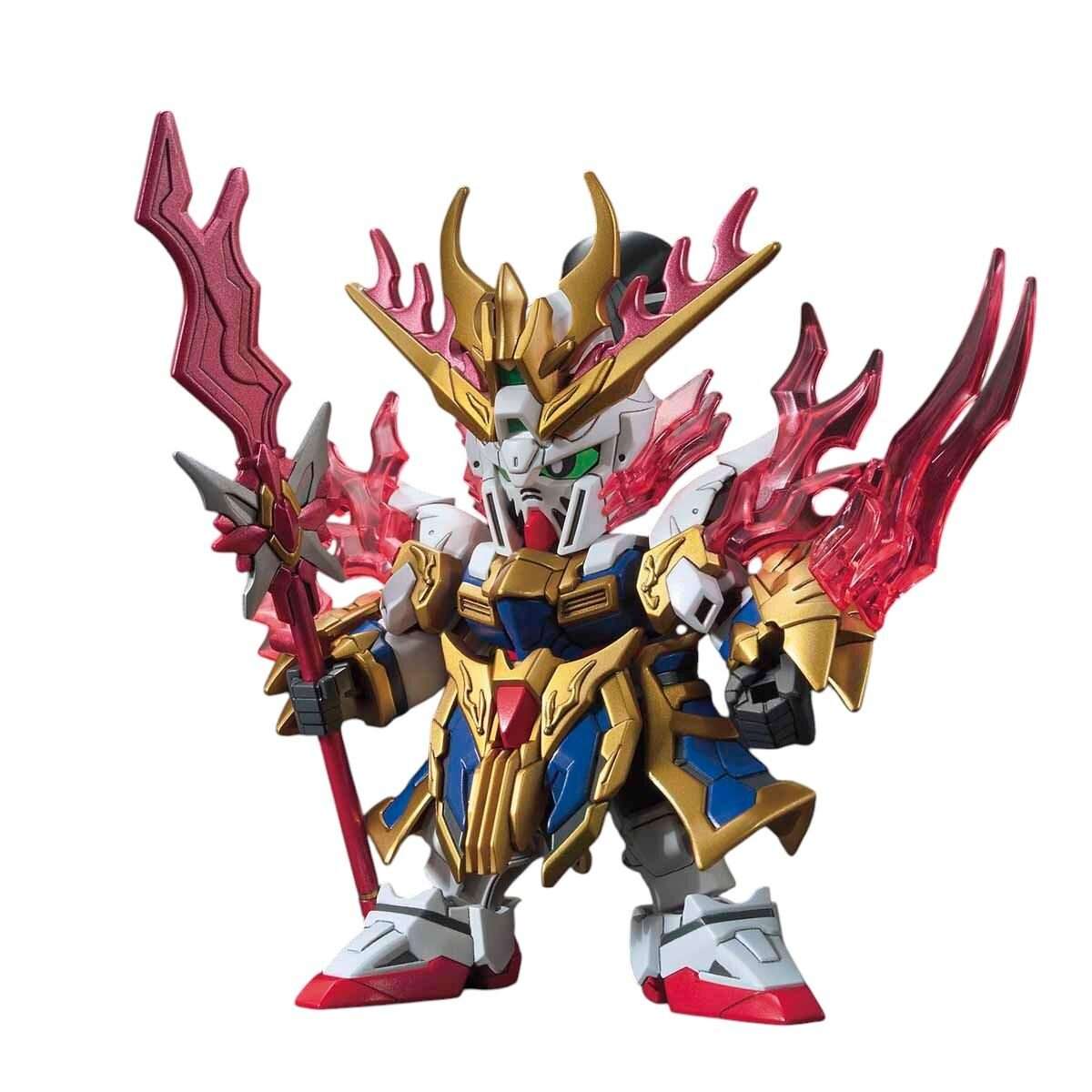 Gundam Super Deformed SD Model Kit Sangoku Soketsuden Zhang Fei Gundam God 7 Cm Bandai