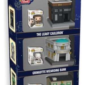 Harry Potter Bitty POP! Towns Vinyl Figure 3-Pack Diagon Alley Funko