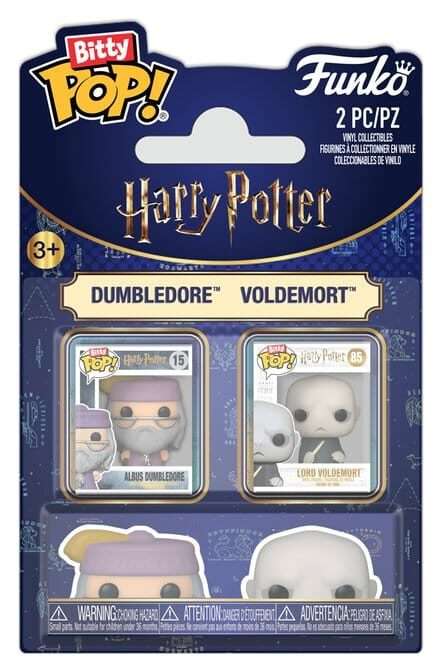 Harry Potter Bitty POP! Vinyl Figure 2-Pack Dumbledore/Voldemort 2 Cm Funko