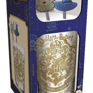 Harry Potter Glass Tumbler Con Cannuccias Magic & Mayhem 485 Ml Stor