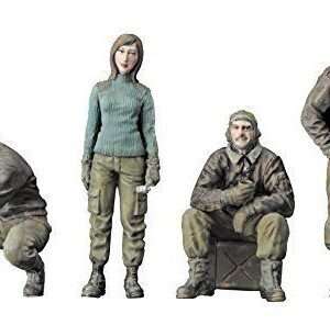 Hasegawa 64002 Maschinen Krieger Figura Set A Merenary Troops 1:20 Kit Modellino