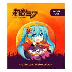 Hatsune Miku Spilla Badge Halloween Edizione Limitata Hatsune Miku Popbuddies