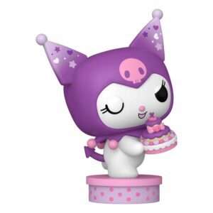 Hello Kitty E Friends Pop! Vinile Figura Kuromi Con Cake (20th Anniversary) 9 Cm Funko