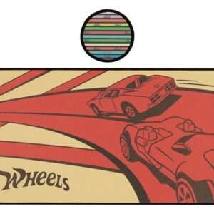 Hot Wheels Desk Pad & Sottobicchiere Set Fanattik