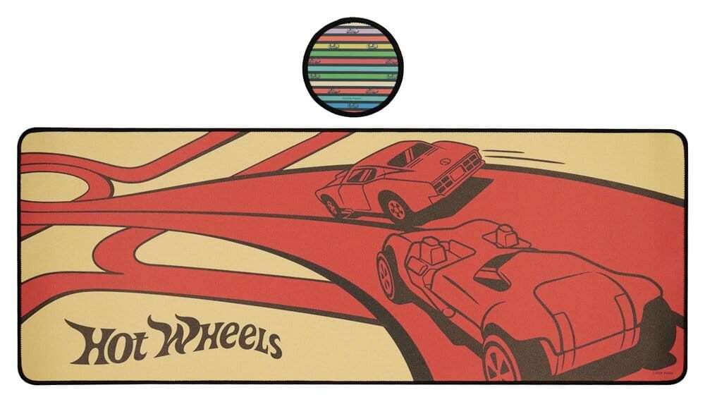 Hot Wheels Desk Pad & Sottobicchiere Set Fanattik