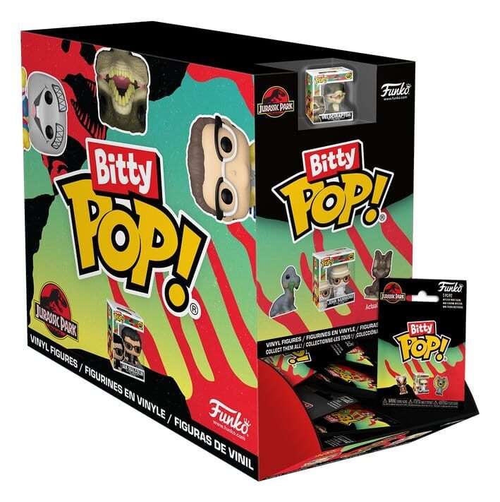 Jurassic Park Bitty Pop! Vinile Figures 2 Cm Funko