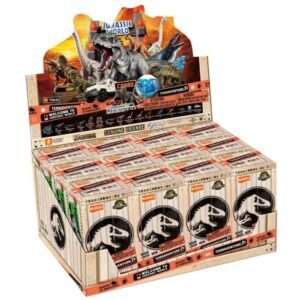 Jurassic World Terraventure Ts02 Model Kit Blind Box Set 12 pcs 7 Cm Blokees