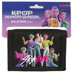 Kpop Demon Hunters Saja Boys wallet Safta