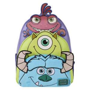 Loungefly Disney Pixar Monsters Inc Mike Sully E Randall Zaino 31cm Loungefly