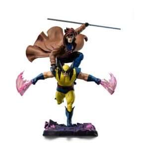Marvel Deluxe Art Scale Statua 1/10 X-men´97 Gambit & Wolverine 29 Cm Iron Studios