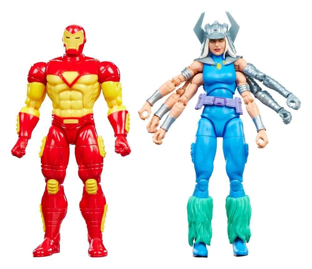 Marvel Games Marvel Legends Action Figure 2-Pack Iron Man & Marvel's Spiral 15 Cm Hasbro