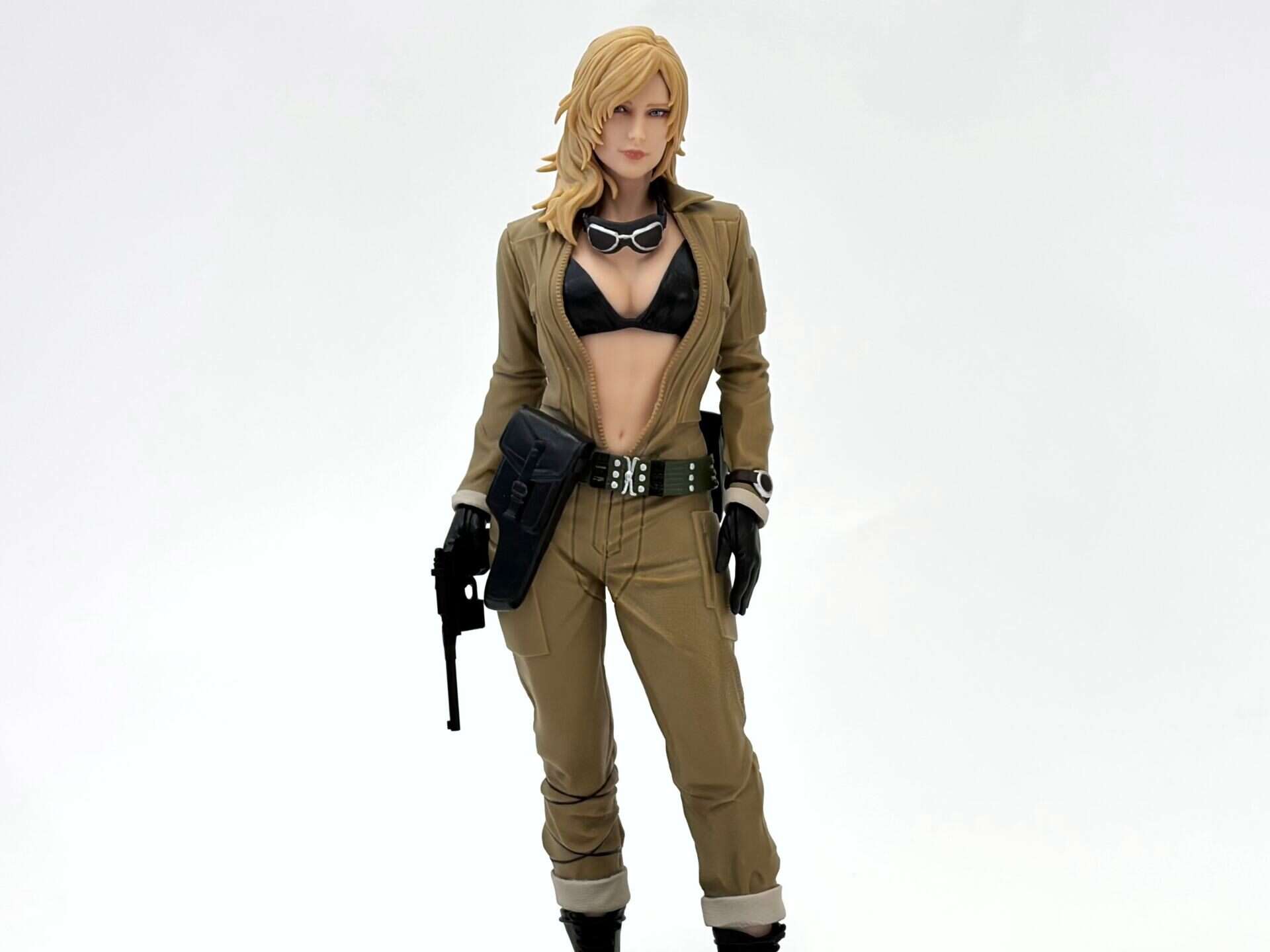 Metal Gear Solid Delta Eva Figura Figura Konami Amusement
