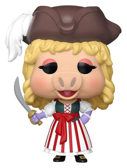 Muppet Treasure Island POP! Movies Vinyl Figure Miss Piggy 9 Cm Funko
