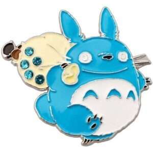 My Neighbor Totoro Metal Brooch Middle Totoro Benelic