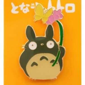 My Neighbor Totoro Pin Totoro With Flower Benelic