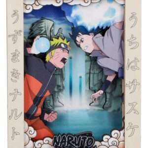 Naruto Model Kit In Legno Theatre The Final Valley (medium) 14 Cm Nemesis Now