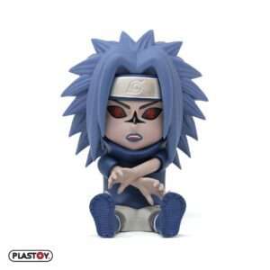 NARUTO SASUKE CURSEMARK SECOND MONEY BOX Salvadanaio PLASTOY