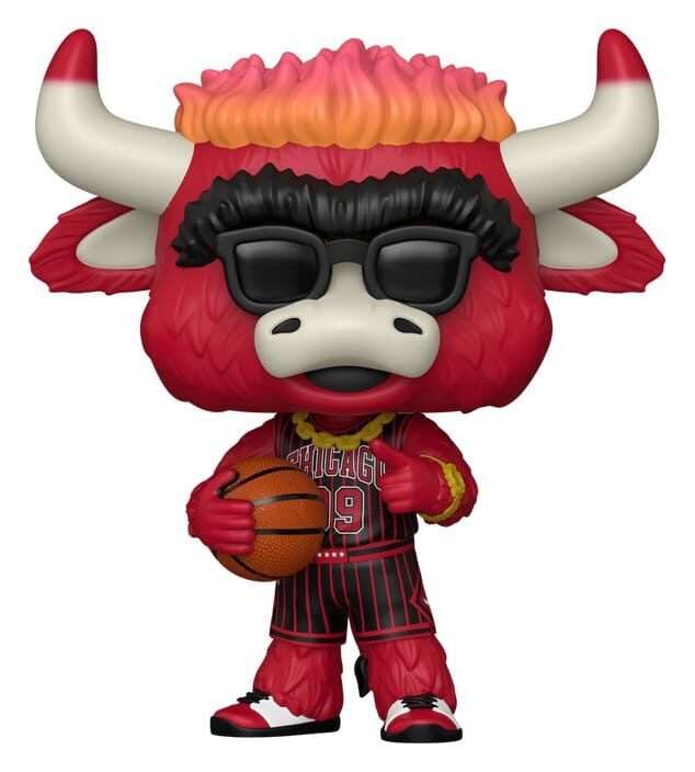 NBA POP! Basketball Vinyl Figure Mascots: Bulls- Benny The Bull 9 Cm Funko