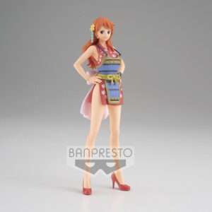 One Piece The Grandline Lady Nami Wanokuni Vol.7 Figura 16cm Banpresto