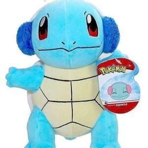 Pokémon Peluche Figura Winter Squirtle Con Ear Muffs 20 Cm Jazwares