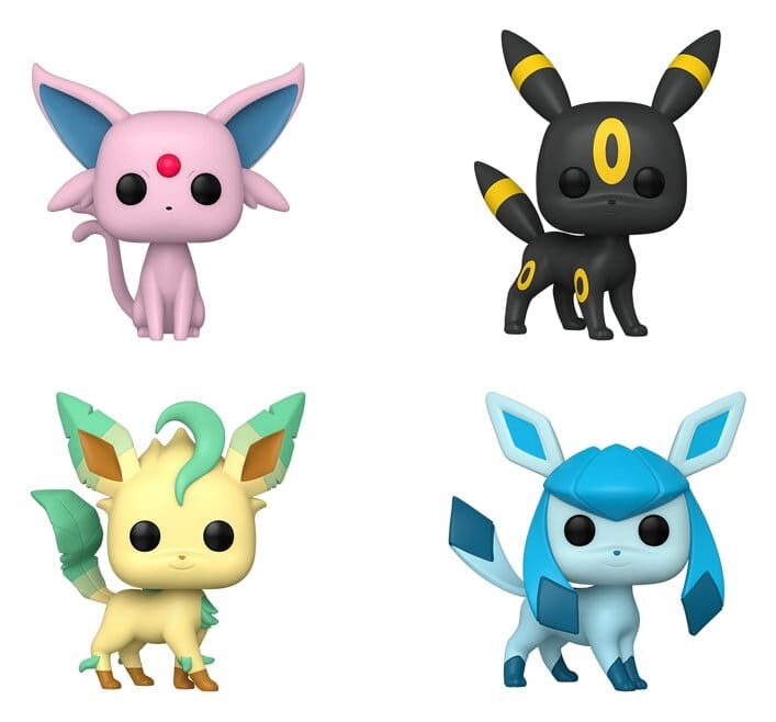 Pokemon POP! Vinyl Figure 4-Pack Eeveelutions -2 Bundle 9 Cm Funko