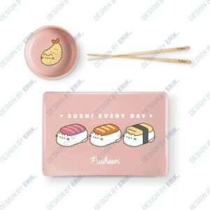 PUSHEEN SUSHI ROLL SET Accessori Cucina GRUPO ERIK