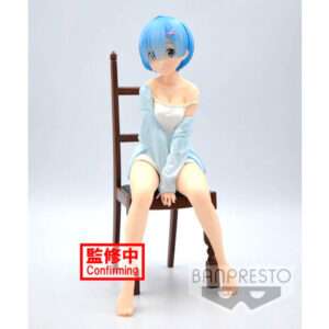 Re:zero Starting Life In Another World Relax Time Rem Figura 20cm Banpresto