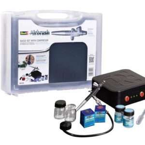 REVELL BASIC SET AIRBRUSH & COMPRESSOR Accessori Per Modellismo REVELL