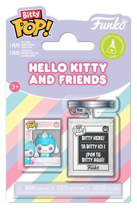 Sanrio Bitty POP! & Accessory Vinyl Figure 2-Pack Cinnamoroll W/KCHN 2 Cm Funko