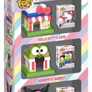 Sanrio Bitty POP! Towns Vinyl Figure 3-Pack SanrioTown Funko